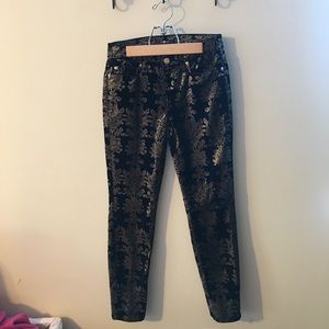 7 For All Mankind Skinny cut Black Pant